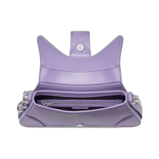 Lindsay Chain-Link Small Shoulder Bag