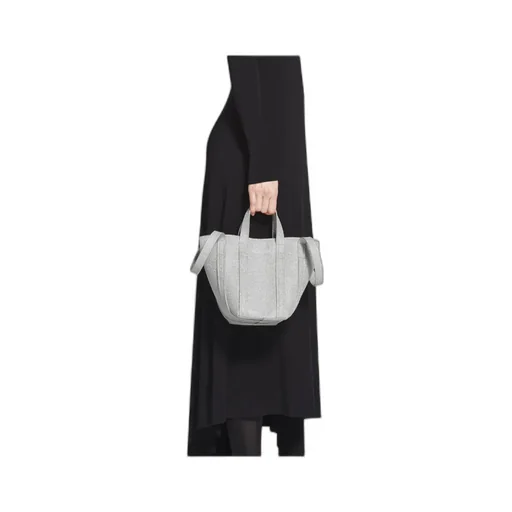 Everyday Xs North-South Tote Bag In Glitter Fabric