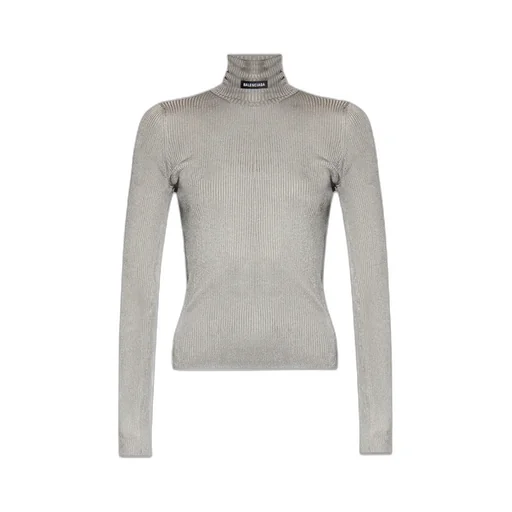 Logo Ribbed Knit Jumper