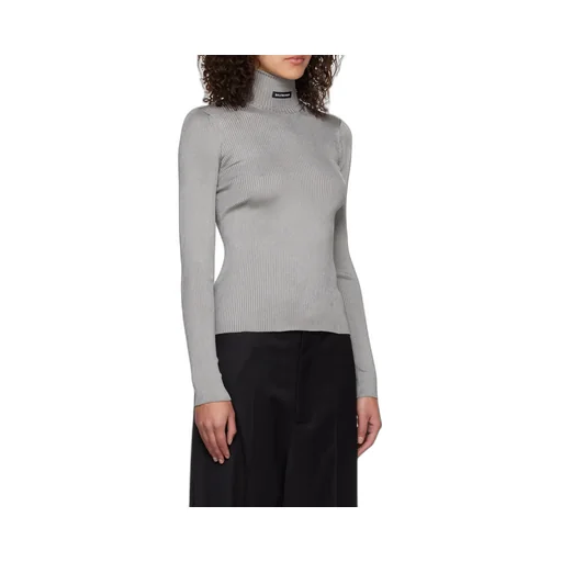 Logo Ribbed Knit Jumper