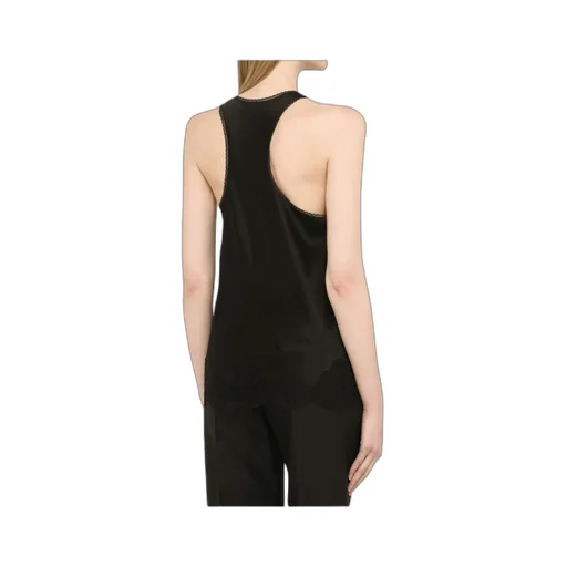 Lace-Detail Tank Top