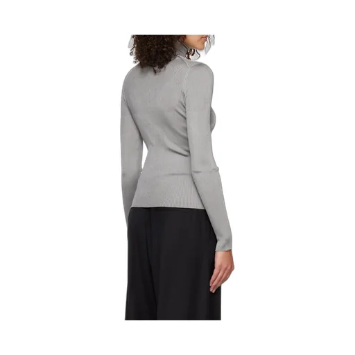 Logo Ribbed Knit Jumper