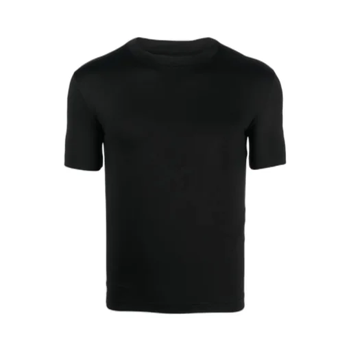 Mockneck Short-Sleeved Top