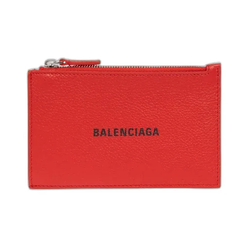 Logo-Print Leather Wallet