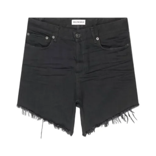 Frayed Edge Mini Denim Skirt