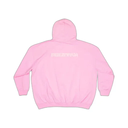 Large Fit Logo-Print Cotton Hoodie