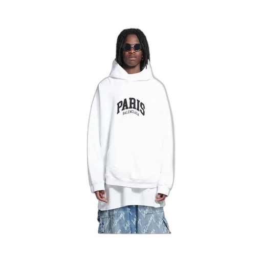 Logo Embroidered Oversized Hoodie