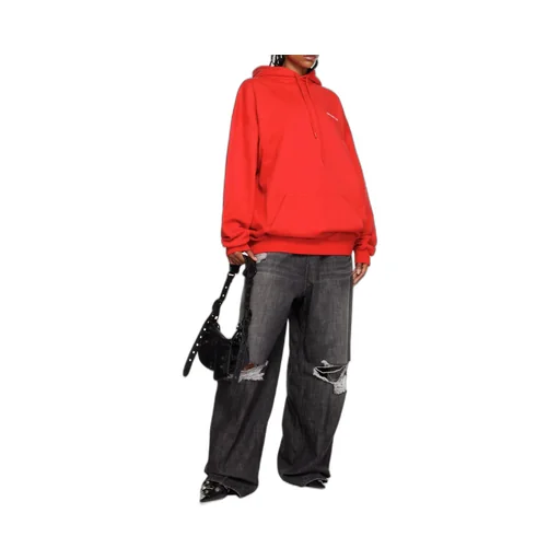 Logo Print Medium Fit Hoodie