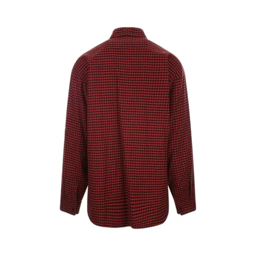 Checkered Reversible Oversized Shirt