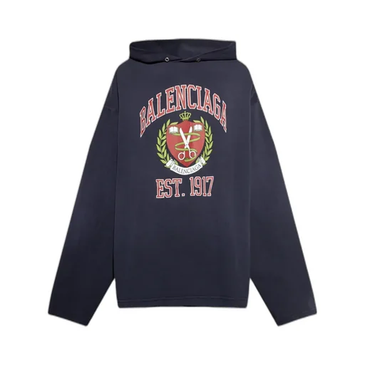 College Hooded Long-Sleeve T-Shirt