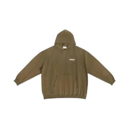 Logo Embroidered Oversized Hoodie