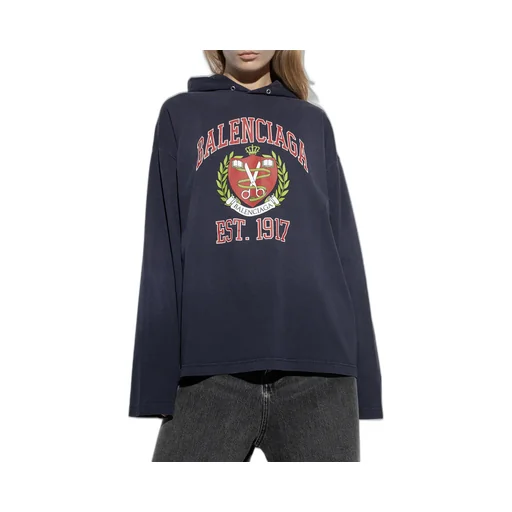 College Hooded Long-Sleeve T-Shirt
