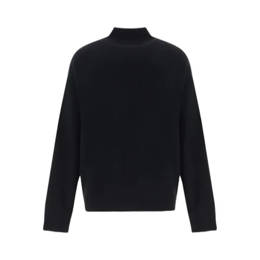 High-Neck Knitted Jumper