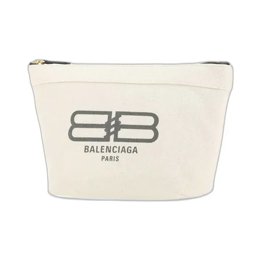 Logo Zipper Handbag