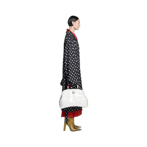 Spray Dots Reversible Coat Dress