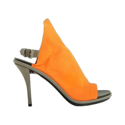 Logo High-Heeled Sandals