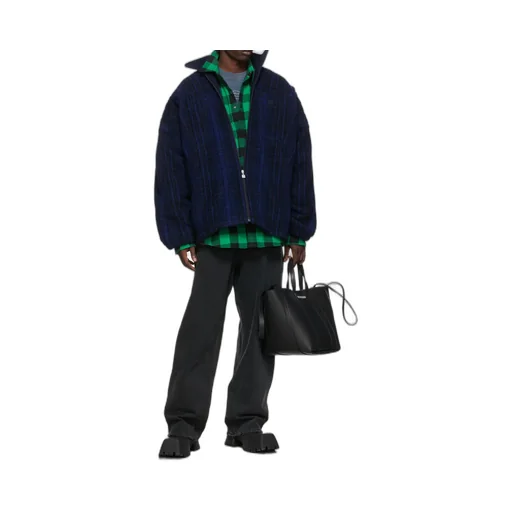Logo Embroidered Checked Shirt
