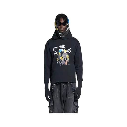 X The Simpsons Cropped Hoodie