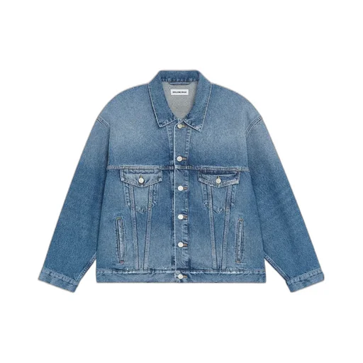 Strass Oversized Denim Jacket