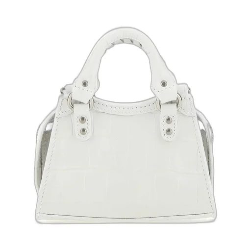 Logo Zipper Shoulder Bag