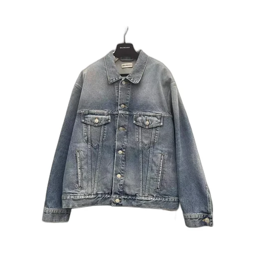 Strass Oversized Denim Jacket