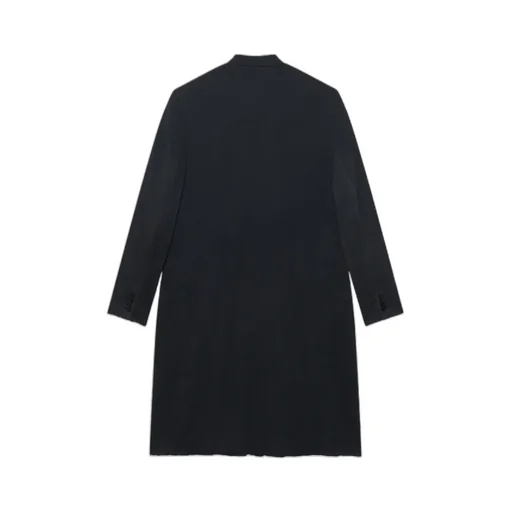 Worn Out Single-Breasted Coat