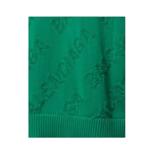 Logo Intarsia Oversized Jumper