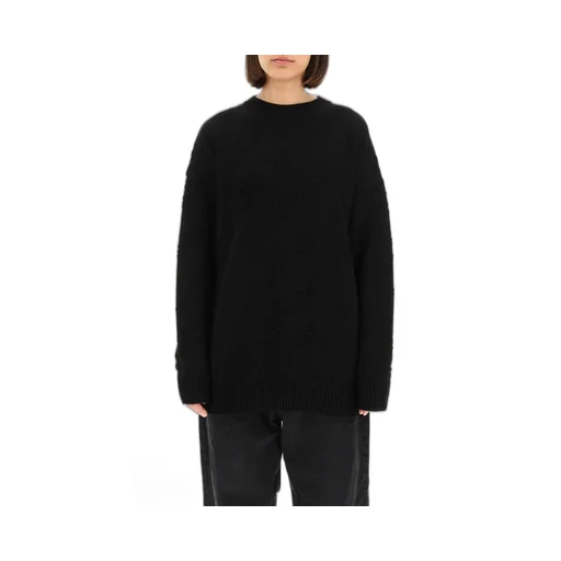 Allover Logo Intarsia Knitted Sweater