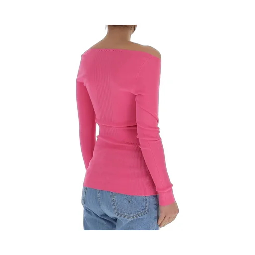 Sweetheart Neckline Knit Top
