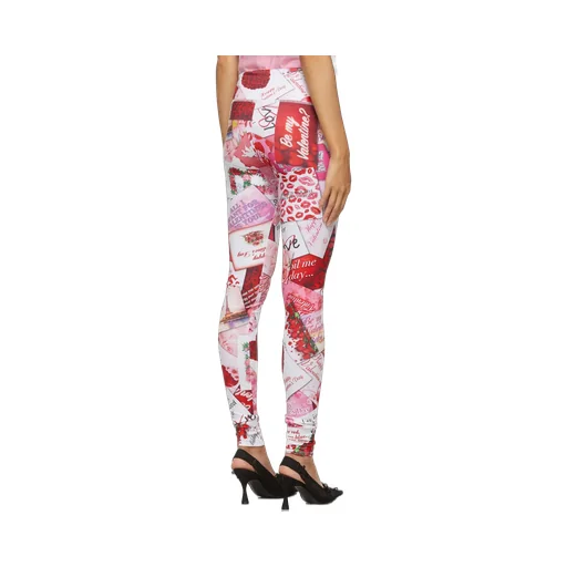 Patchwork Printed Leggings
