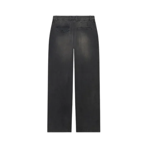 Slim Worn-Out Pants