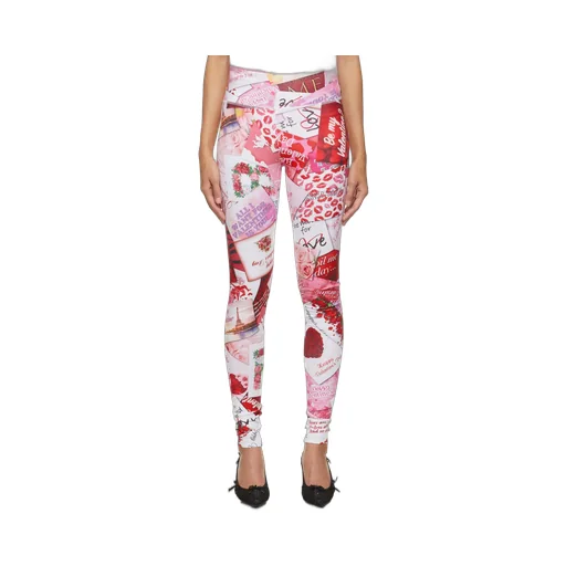 Patchwork Printed Leggings