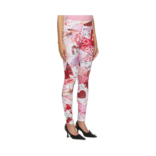 Patchwork Printed Leggings