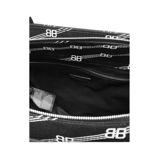 Logo Jacquard Shoulder Bag