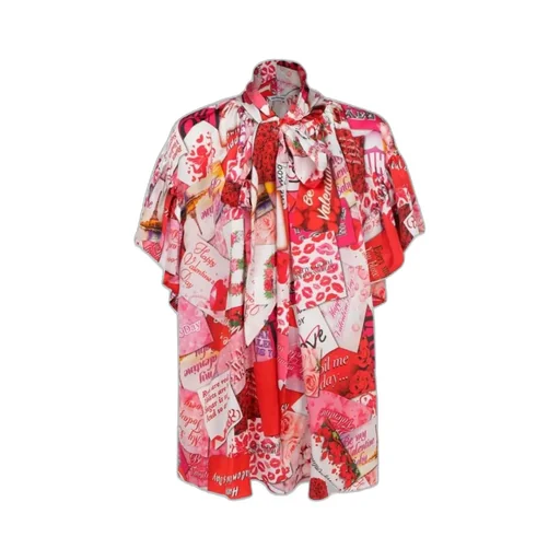 Bow Neckline Blouse