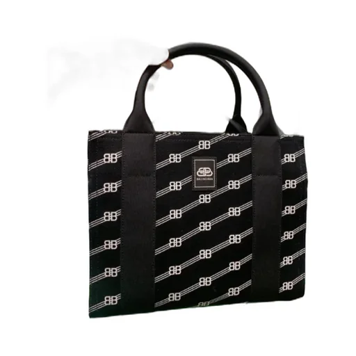 Logo Jacquard Shoulder Bag