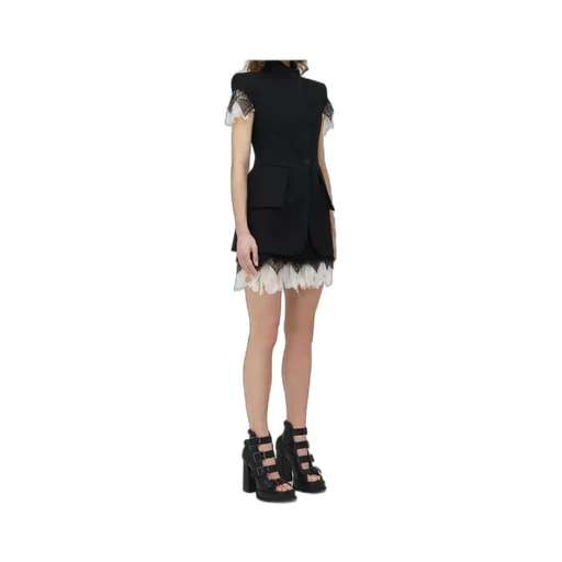 Cobweb Lace Sleeveless Jacket