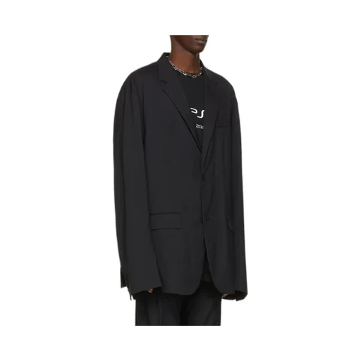 Single Breasted Oversized Blazer