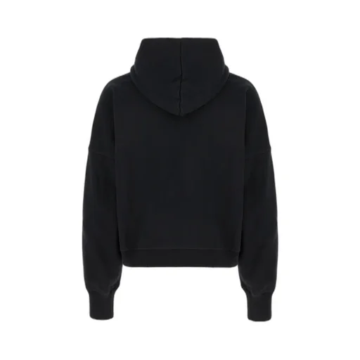Skull Detailed Distressed Hoodie