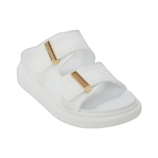 Double Strap Slip-On Slides