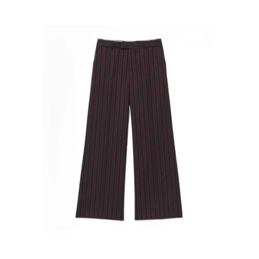 Pinstripe Tailored Trousers