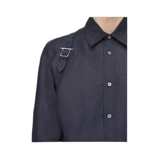 T-Bar Harness Denim Shirt