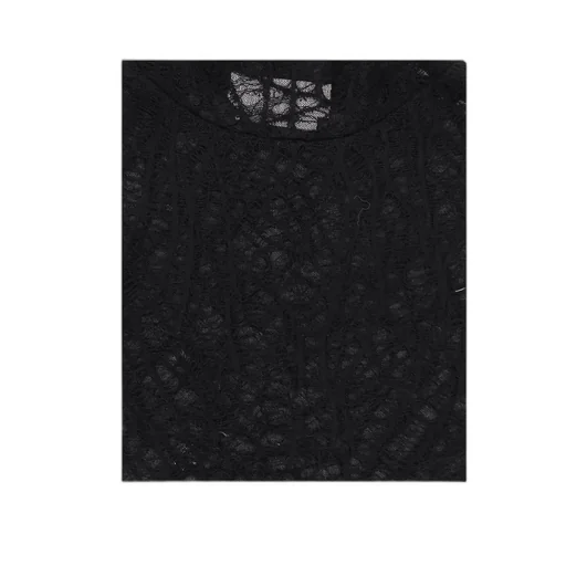 Cobweb Lace Turtleneck Top
