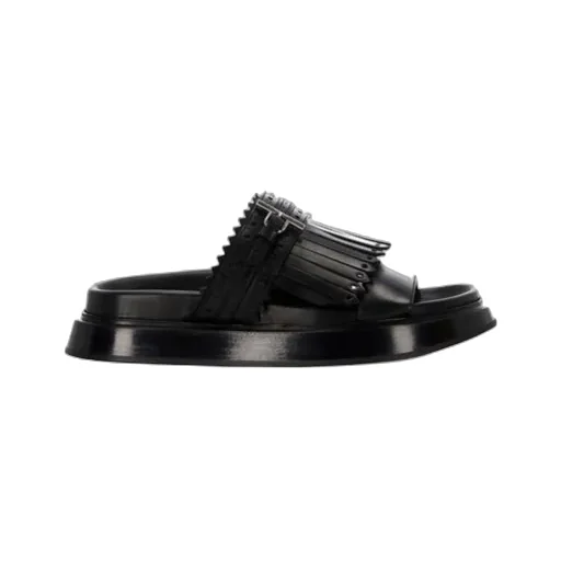T-Bar Fringed Slides