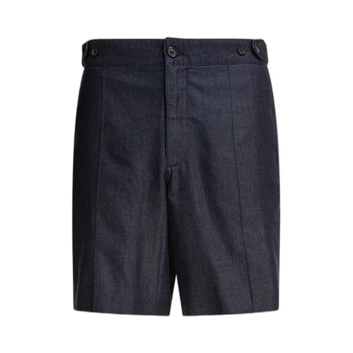 Denim Bermuda Shorts