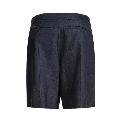 Denim Bermuda Shorts