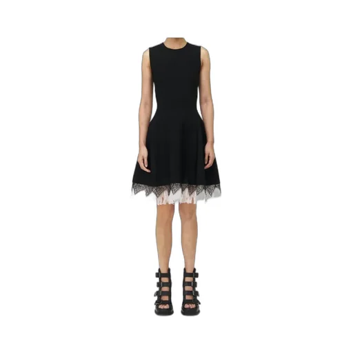 Cobweb Lace Knitted Dress