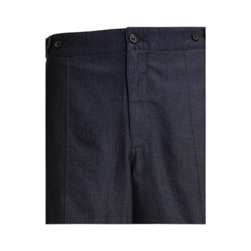 Denim Bermuda Shorts