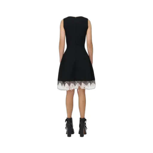 Cobweb Lace Knitted Dress