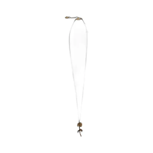 Rose Pendant Chain-Linked Necklace